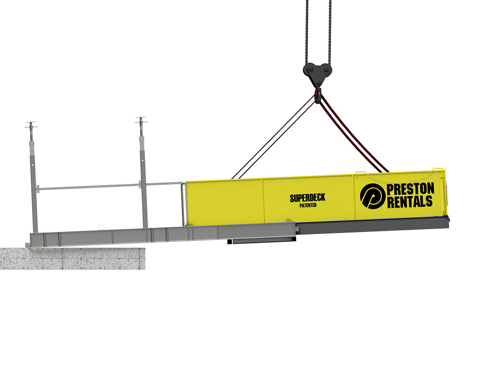 Lej SuperCrane™ XM800 hos Preston Rentals til transport