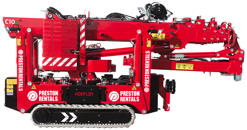 SuperCrane™ C10e compact crane