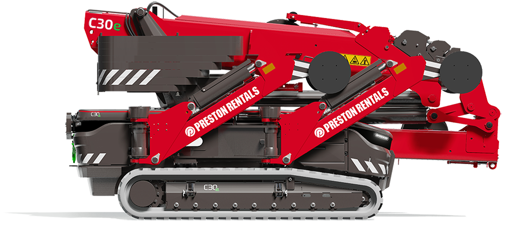 SuperCrane™ C30e compact crane