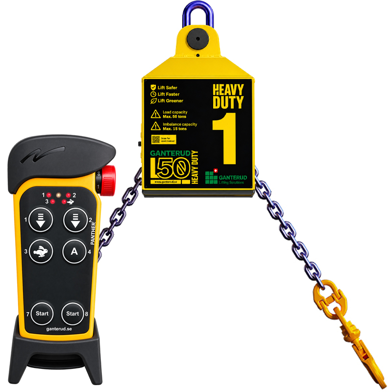Ganterud L10 Heavy Duty er en robust nivelleringsenhed